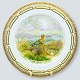 Royal 
Copenhagen, 
Flora Danica 
Animal 
porcelain; 
Fauna Danica 
dinner plate no 
3549.
Diam 25,5 ...