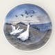 Royal 
Copenhagen, 
Large plate 
with geese 
#1508/ 1125, 
25cm in 
diameter, 
Employee 
sorting *Nice 
...