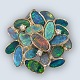 Julia-Plana 
opal brooch set 
with diamonds, 
mounted in 18k 
white gold. 
Three diamonds, 
total app. ...