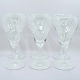 Arje Griegst 
for Holmegaard; 
Set of six 
Triton wine 
glasses
