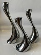 Georg Jensen's 
Cobra series, 3 
beautiful 
candlesticks 
...