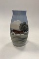 Bing and 
Grøndahl Vase - 
Rural Idyll No. 
577/5247. 
Measures 22.5 
cm / 8.85 in.