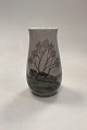 Bing and 
Grondahl Art 
Nouveau Vase 
with Trees No. 
526/5210. 
Measures 17 cm 
/ 6.7 in. and 
is in ...