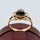 A. F. 
Rasmussen; A 
ring set with a 
turmaline 
mounted in 14k 
gold. 
Ring size 50. 
Stamped ...