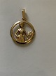Pendant Virgo 
Zodiac in 14 
carat Gold
Stamped 585 HS
Height with 
the ax etc. 
23,48 ...