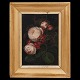 Signed I. L. 
Jensen, 
1800-56, 
stillife with 
roses
Denmark circa 
1830-40
Visible size: 
...