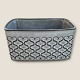 Bing & Grøndahl 
/ Nissen, Gray 
Cordial, Box 
without lid, 
6.5cm high, 
12cm wide, 8cm 
deep, Design 
...