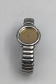 Georg Jensen 
Stainless Steel 
Quartz Wrist 
Watch No. 370 
Andreas 
Mikkelsen 
Measures Case 
Diam 2.7 ...