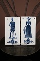 Old toilet 
signs "Men's 
and Women" from 
Royal 
Copenhagen.
H: 11.5cm. W: 
6cm. Decoration 
number: ...