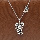 Georg Jensen; A 
Moonlight 
Grapes necklace 
in sterling 
silver.
Chain l. 60 
cm.
Grapes l. 4,5 
...