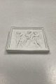 Bertel 
Thorvaldsen, 
Royal 
Copenhagen 
Biscuit Singing 
Angels. Copy of 
 relief modeled 
in Rome in ...