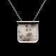 Ole Waldemar 
Jacobsen. 
Sterling Silver 
Pendant with 
18k Gold and 
Picture Agate.
Designed and 
...