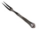 Saxon Flower 
silver and 
stainless 
steel, cold cut 
serving fork.
Marked with 
Danish silver 
...