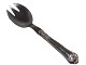 Saxon Flower 
silver and 
stainless 
steel, small 
serving fork.
Marked with 
Danish silver 
mark, ...