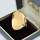 Bent Knudsen 
gold jewellery
Bent Knudsen; 
A brooch of 14k 
gold. Design 
No. 22. 
Measures 3,6 
...