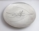 Tage Hansens 
Guldsmedie 
(JTH). Round 
silver serving 
dish with motif 
of a Greenland 
kayak (925). 
...