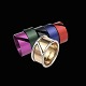 Georg Jensen. 
18k Gold Ring 
with insert 
Rings #20322 - 
Gail Spence.
18k White Gold 
Ring with ...