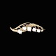 A. Dragsted - 
Copenhagen. 
Gold plated 
Sterling Silver 
Brooch with 
Enamel.
Designed and 
crafted ...