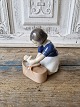 B&G Figure - 
Girl with doll 
No. 2307, 
Factory first 
Height 11 cm.