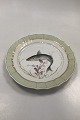 Royal 
Copenhagen 
Green Dinner 
Fish Plate No 
919/1710 with 
Scomber scomber 

Måler 25 cm (9 
27/32")