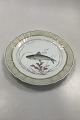 Royal 
Copenhagen 
Green Dinner 
Fish Plate No 
919/1710 
withClupea 
pilchcardus
Måler 25 cm (9 
27/32")