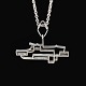 Bent Exner 
(1932-2006). 
Sterling Silver 
Pendant 
Necklace - 
2000.
Designed and 
crafted by Bent 
...