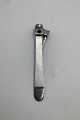 Danish 
Silver/Steel 
Cigar Cutter
Measures 
14,3cm / 5.63 
inch