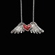 Torben 
Hardenberg. 
Sterling Silver 
'Heart' Pendant 
with ...