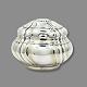 Oval silver 
casket. Gilded 
inside, and 
with remains of 
partial gilding 
on the outside. 
H. 8 cm. ...