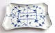 Royal 
Copenhagen. 
Blue fluted, 
plain. Square 
dish. Model 
269. Length 
22.5 cm. Width 
14.5 cm. (2 ...