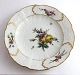 Royal 
Copenhagen. 
Saxon flower 
dinner plate. 
Luxury edition. 
Diameter 23 cm. 
Model 1355. (1 
quality)