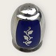 Salt shaker in 
sterling silver 
and enamel from 
Volmer Bahner, 
Nice condition, 
Height 4cm.