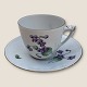 Bing & 
Grøndahl, Marsh 
Violet, Coffee 
Cup #102, 7.5cm 
in Diameter, 
6.5cm High 
*Nice Stand *
