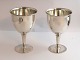 A. F. 
Rasmussen. 
Sterling silver 
drinking glass 
(925). Height 
14.5 cm