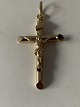 Cross pendant 
in 14 carats
Gold stamp: 
585
H. 41.39 X W. 
21.21 mm
Thickness. 
2.94 mm
The ...
