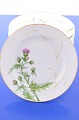 RC. Thistle, 
hand painted 
Royal 
Copenhagen 
porcelain. 
Painted 
thistle, green 
and purple 
colored, ...