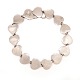 Hans Hansen, 
Denmark, 
sterlingsilver 
bracelet with 
hearts
L: 18,5cm