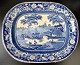 English faience 
dish, 19th 
century