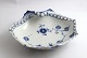 Royal 
Copenhagen. 
Blue fluted, 
full lace. 
Pickle dish. 
Model 1074. 
Width 19 cm. (2 
quality)
