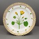 Royal 
Copenhagen, 
Flora Danica 
porcelain; 
Lunch plate 
#3550. 
Decoration: 
Villarsia 
Nymphoides L. 
...