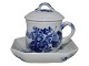 Royal 
Copenhagen Blue 
Flower Curved, 
lidded custard 
cup with 
platter.
Decoration 
number ...