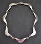 Herman Siersbøl 
sterling 
necklace, 20th 
century 
Denmark.