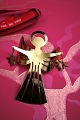 Georg Jensen 
Christmas 
ornament / 
Christmas tree 
decoration 
gilded metal 
from 1989 in 
original box.