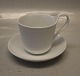 090-1 High 
handle cup 10 
cm 33 cl white 
fluted with 094 
saucer 15 cm 
Royal 
Copenhagen  In 
mint ...