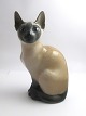 Königliches 
Kopenhagen. 
Porzellanfigur. 
Siamkatze. ...