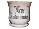 Aluminia Large 
mug from 1882 
with the text: 
"LEVE 
LANDMANDEN".
&#8232;This 
product is only 
at ...