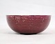 Ceramic bowl, 
model 20.717, 
with oxblood 
colored glaze, 
designed by 
Axel Salto for 
Royal ...