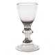 Norwegian end 
18th century 
glass by 
Nøstetangen 
circa 1770
H: 17cm