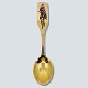 A. Michelsen; 
Christmas spoon 
1966, Jørgen 
Dahlerup