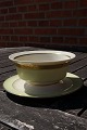 Dagmar with 
gold rim China 
porcelain 
dinnerware by 
Royal 
Copenhagen, 
Denmark. 
Round sauce 
boat ...